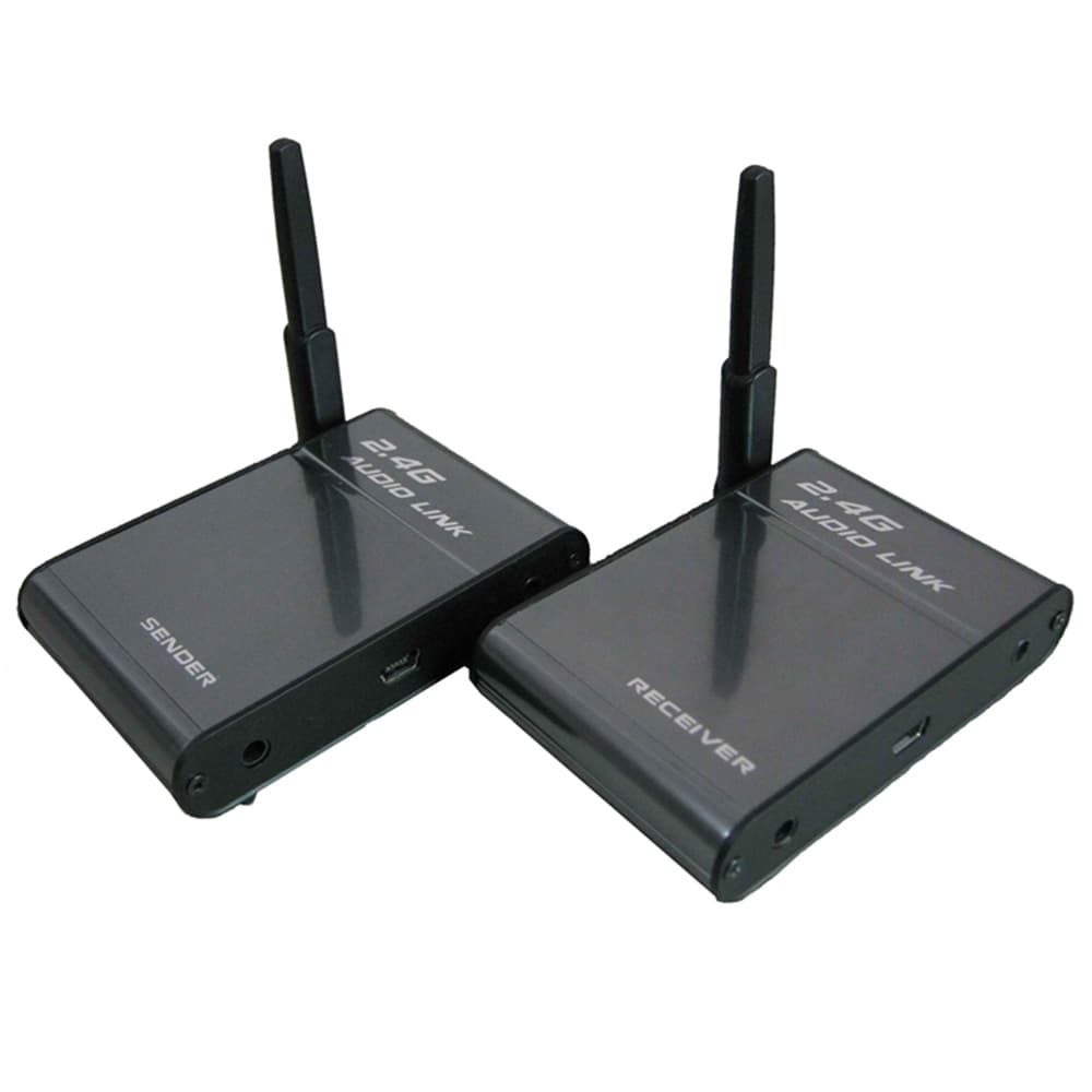Wireless Audio Transmission BX501 with High-Definition Sound Quality, Built-in Battery, and Expandable Support