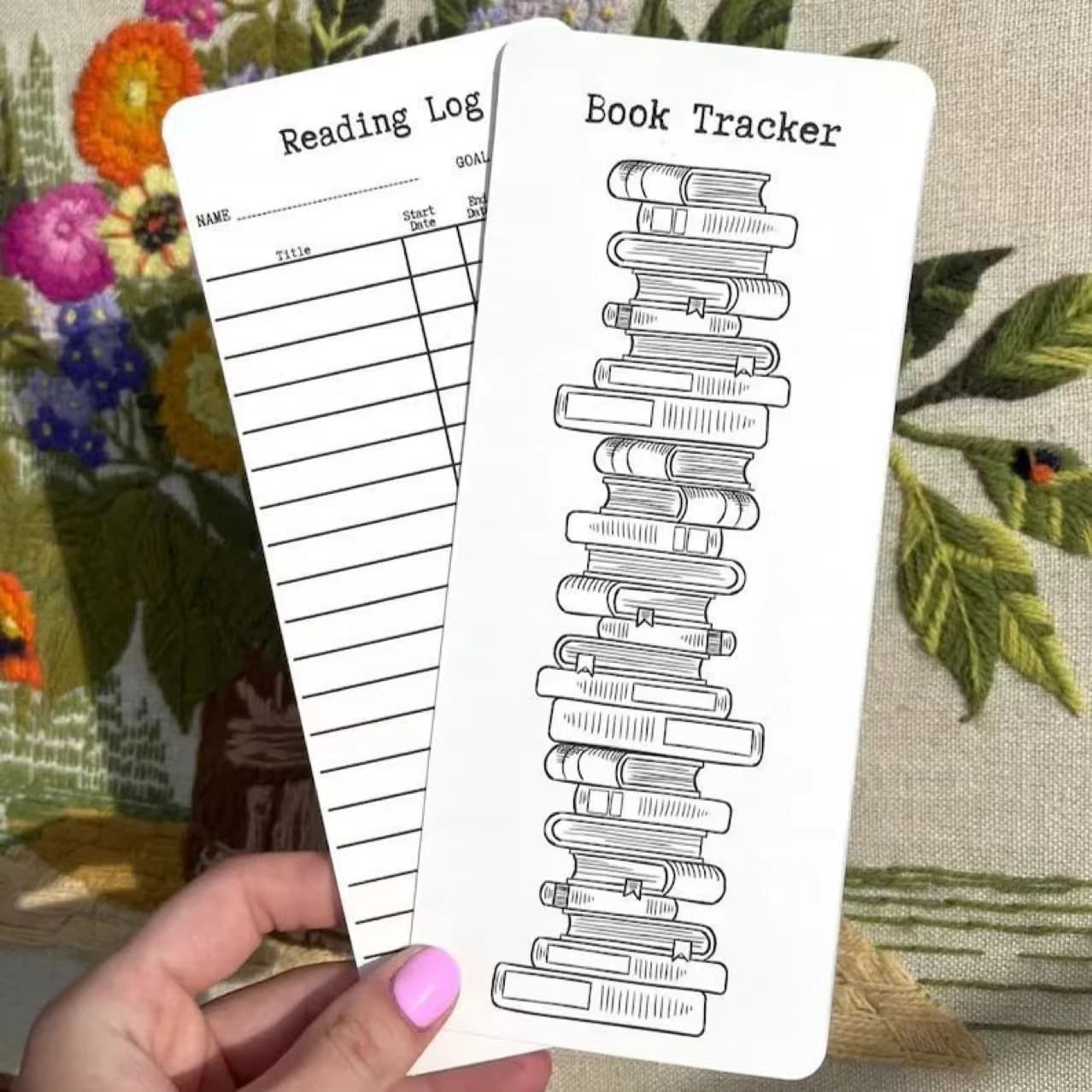 Reading List Bookmark - Reading Log Book Tracker Cross-Border New Product