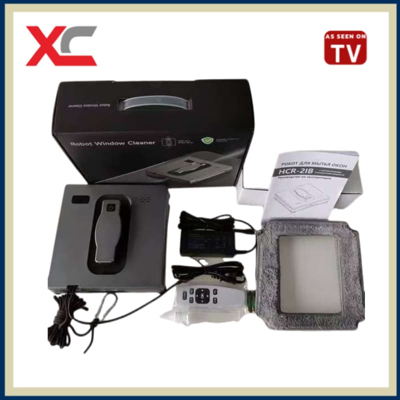 Cross-border Window Cleaning Robot, Automatic Dual Water Spray Smart Glass Cleaner Robot