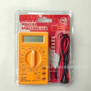 Double Blister Packaging DT830D Digital Multimeter for Export, Ammeter Voltmeter Universal Meter