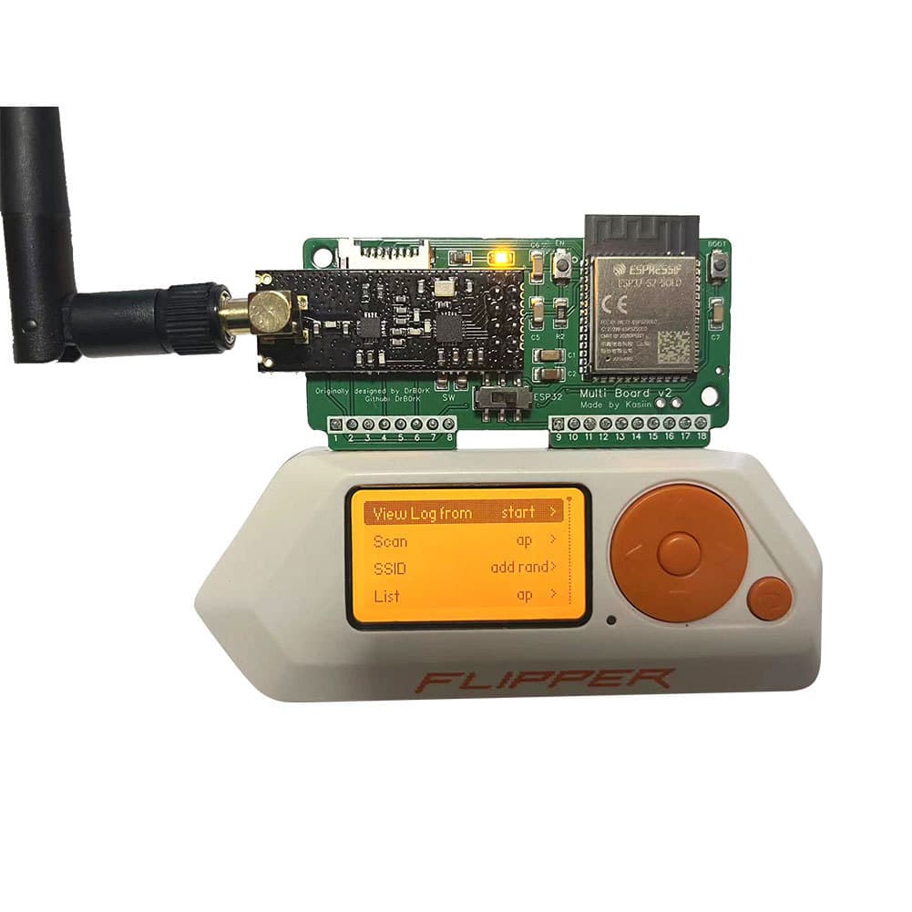 Flipper Zero Multi-function Board WiFi with Antenna Pet Dolphin Program Open Source Multi-function Development Board