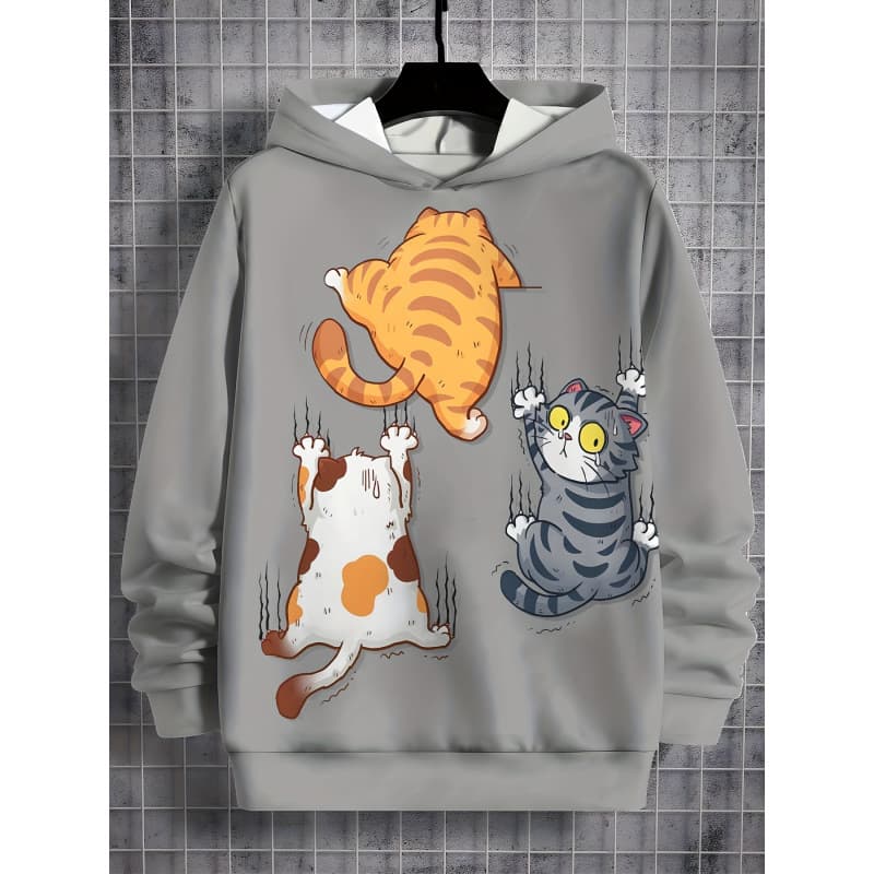 A 19806 3D Printed Hoodie for Cross-Border Sales on AliExpress and Amazon