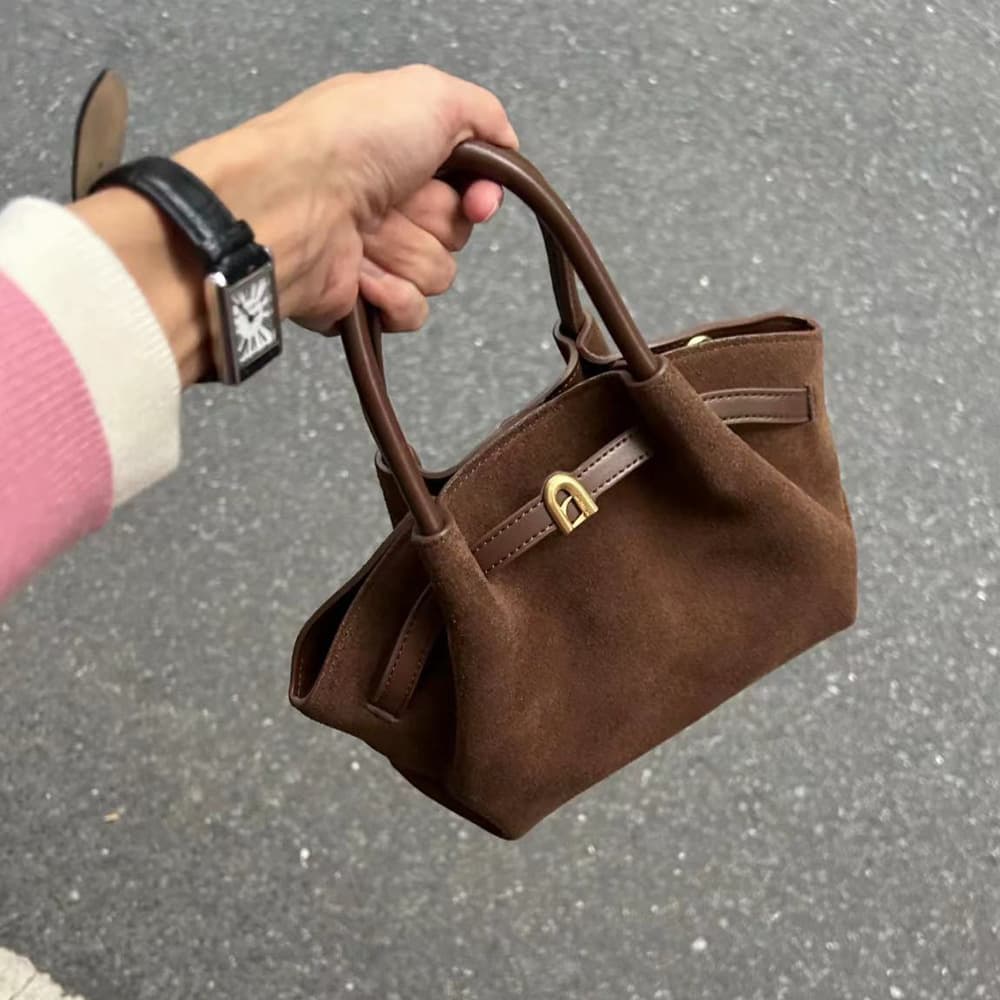 2026 New Style Single Shoulder Tote Bag Handbag Commuter Crossbody Bag Premium Belt Buckle Small Bag