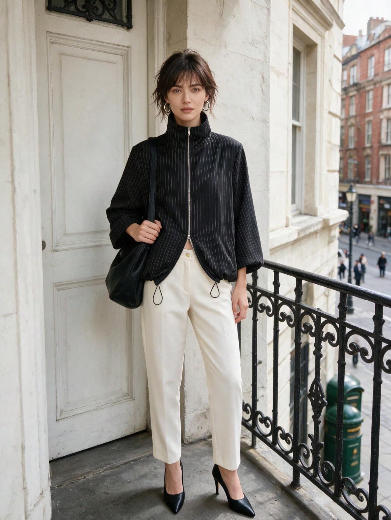 2026 New European and American Style Pleated Round Neck Sleeveless Satin Blouse for Women, Commuter Elegant Solid Color Top, Cross-Border Model