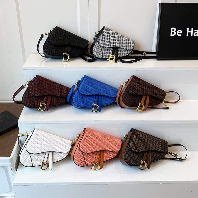 Temperament New Broadband Fashion Small Bag Women's Versatile Trendy Shoulder Bag Feeling Western Style Crossbody Bag Underarm Bags