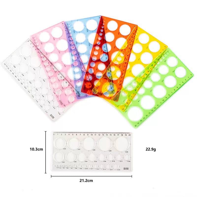 2088 circle drawing template circle ruler large circle small circle template ruler drawing ruler design ruler ready for delivery in seconds