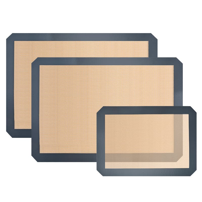 High-temperature resistant glass fiber silicone baking mat, baking oven pad, macaron cookie biscuit baking mat, sugar art non-stick pad