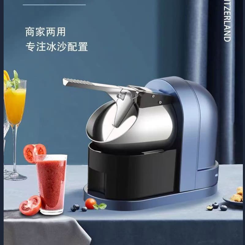 Southeast Asian foreign trade cross-border small commercial ice shaver, Caesar ice breaker, smoothie machine, milk tea shop ice crusher