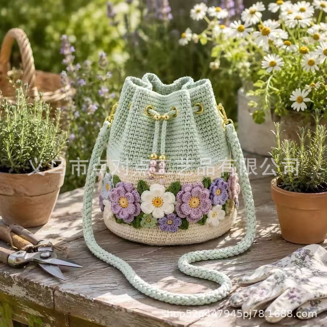 Cross-border new product Four Seasons Crochet Bag, creative and novel seasonal crochet bag