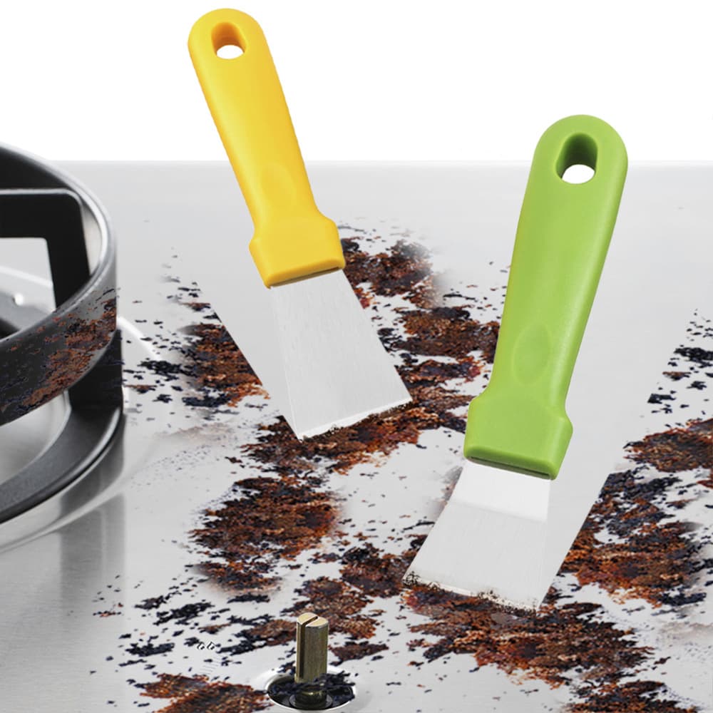 Stainless Steel Oil Scraper, Refrigerator Defrosting Scraper Cleaning Tool, Pot Bottom Scraper Daily Cleaning Tool