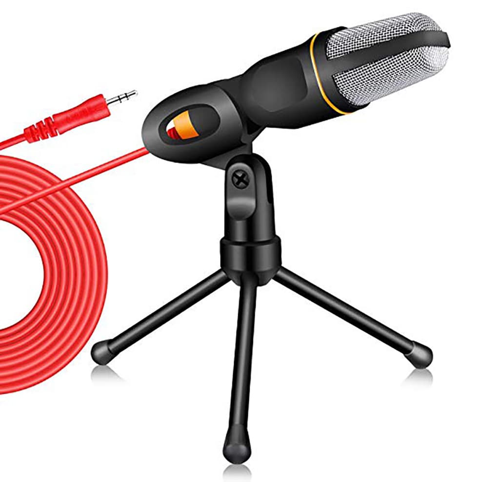 Cross-border e-commerce supply computer mobile phone conference condenser microphone handheld karaoke live broadcast microphone with tripod stand