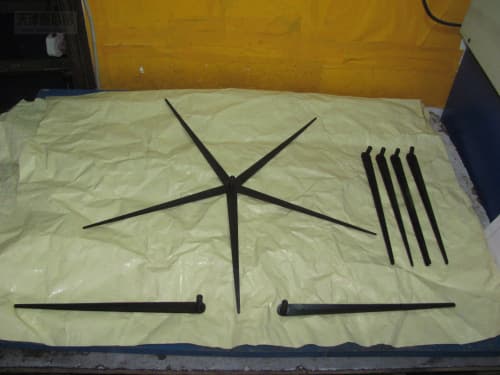 Five-Star Antenna Radiation Leaf, Five-Star Antenna, Five-Claw Antenna
