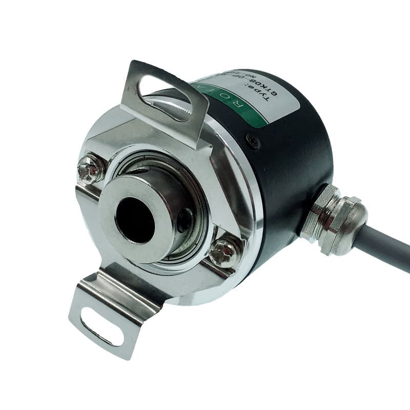 Hollow shaft photoelectric rotary encoder GTK3808, 1000 pulses/line, ABZ three-phase, 5-24V