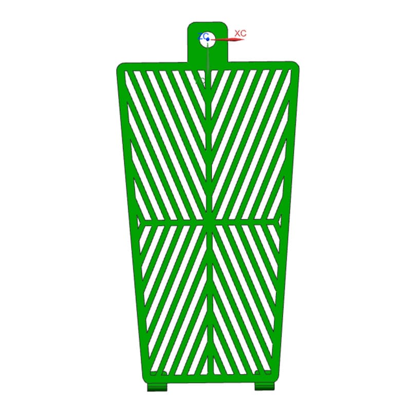 Factory produces small batches of motorcycle modification parts, including water tank mesh, water tank covers, water tank guards, and protective nets, using laser cutting.