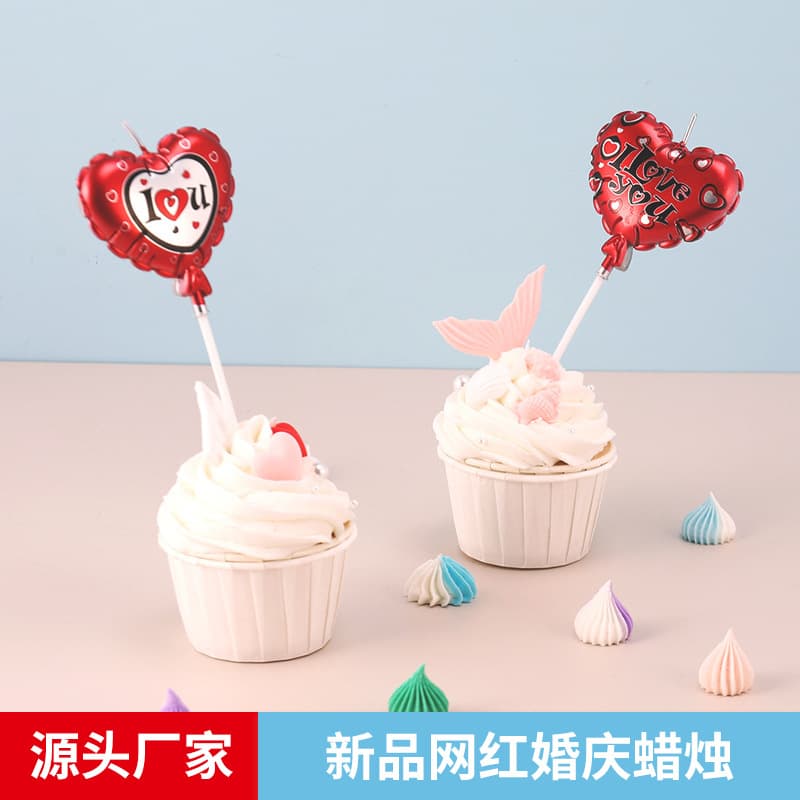 Niche Trendy Wedding Candles, Fashion Letter Party Birthday Candles, Trendy Baking Cake Candles