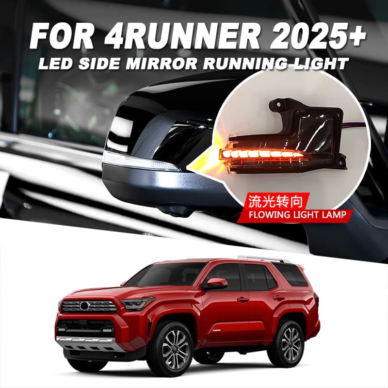 Suitable for Toyota Tacoma Speedmaster FOR 4RUNNER 24-26 TACOMA25 rearview mirror running turn signal