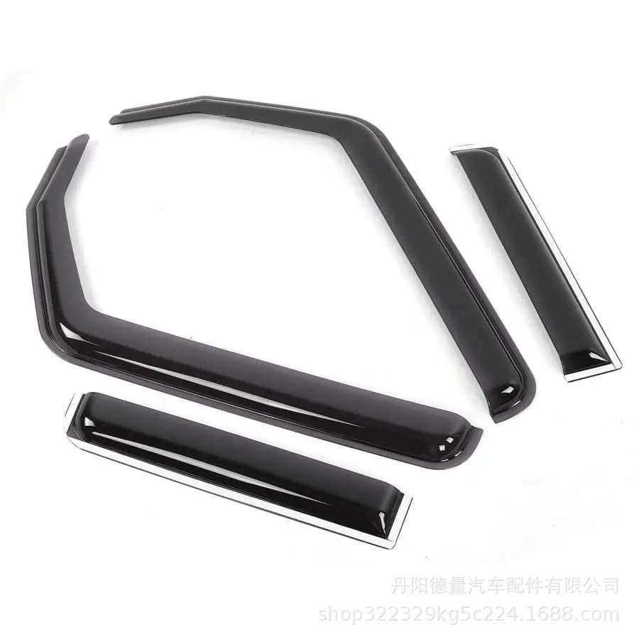 Compatible with JT Gladiator Rain Guards, Gladiator Window Visors, Wrangler Rain Guards, JT Window Visors