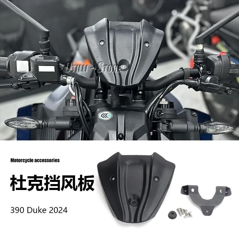 KTM 390 Super Duke R motorcycle accessories modified windshield and windshield exclusive for cross-border supply