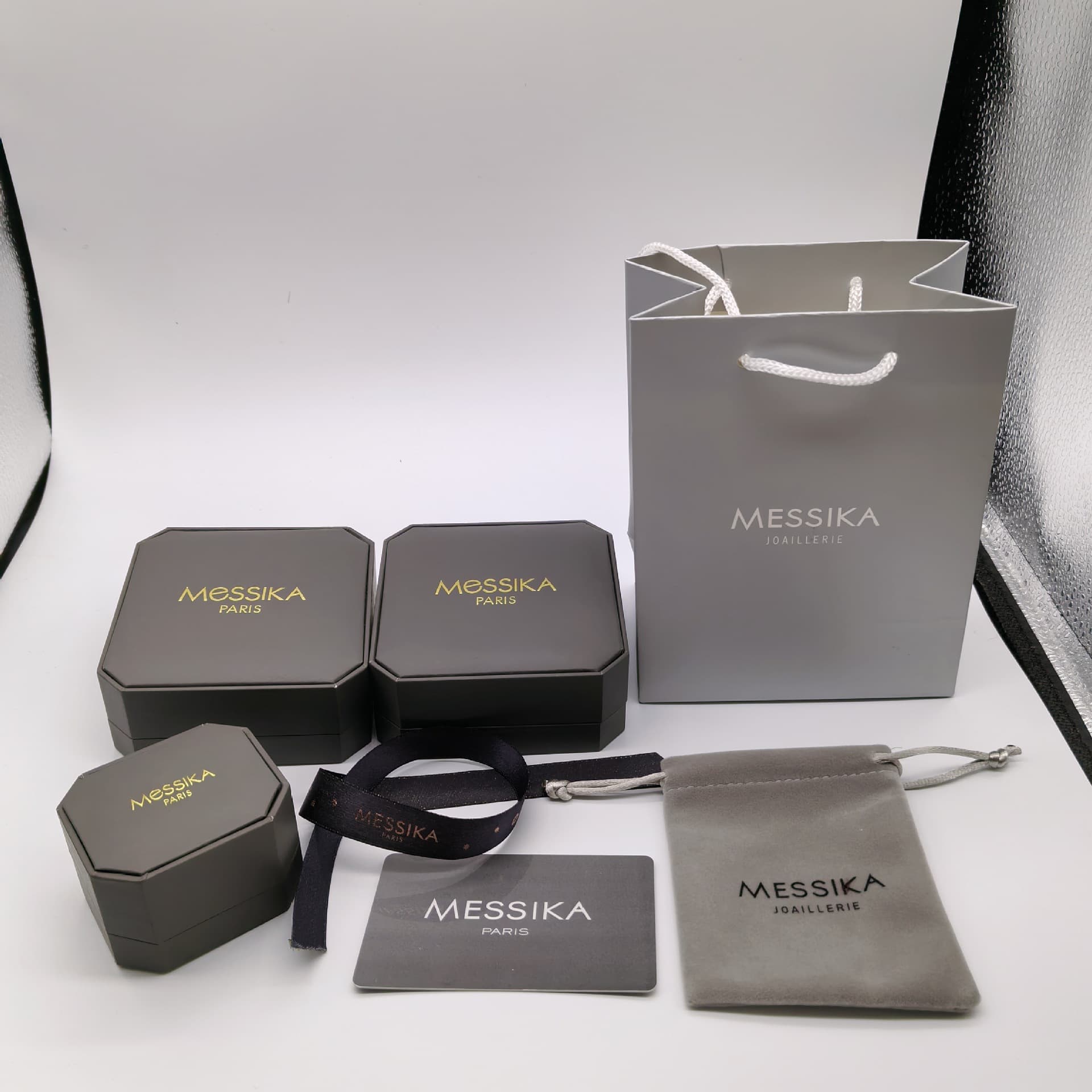 Messi Jewelry Packaging Box, Bracelet Ring Necklace Earring Storage Box, Floating Display Box