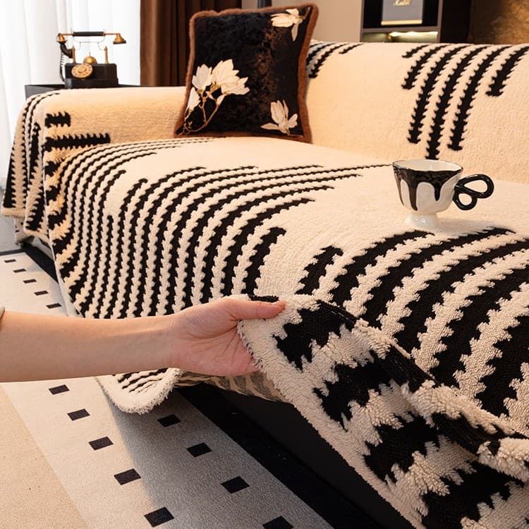 New Simple Anti-Slip Four Seasons Universal High-End Leather Sofa Cover Cloth Towel Seat Cushion Home Decor Household Items