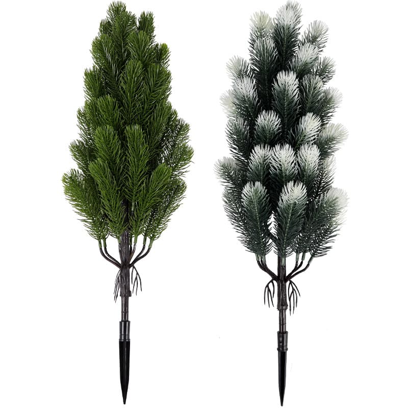 Artificial Christmas Tree Artificial Pine Branch Plant Christmas Courtyard Garden Decoration Accessories Home Fake Pine Needles