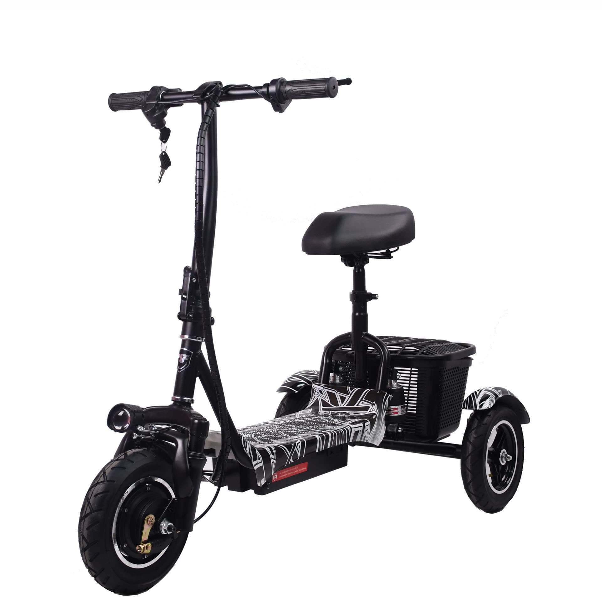 Electric Tricycle for Adults, Women, Small Mini Elderly Mobility Scooter, Leisure Battery Car