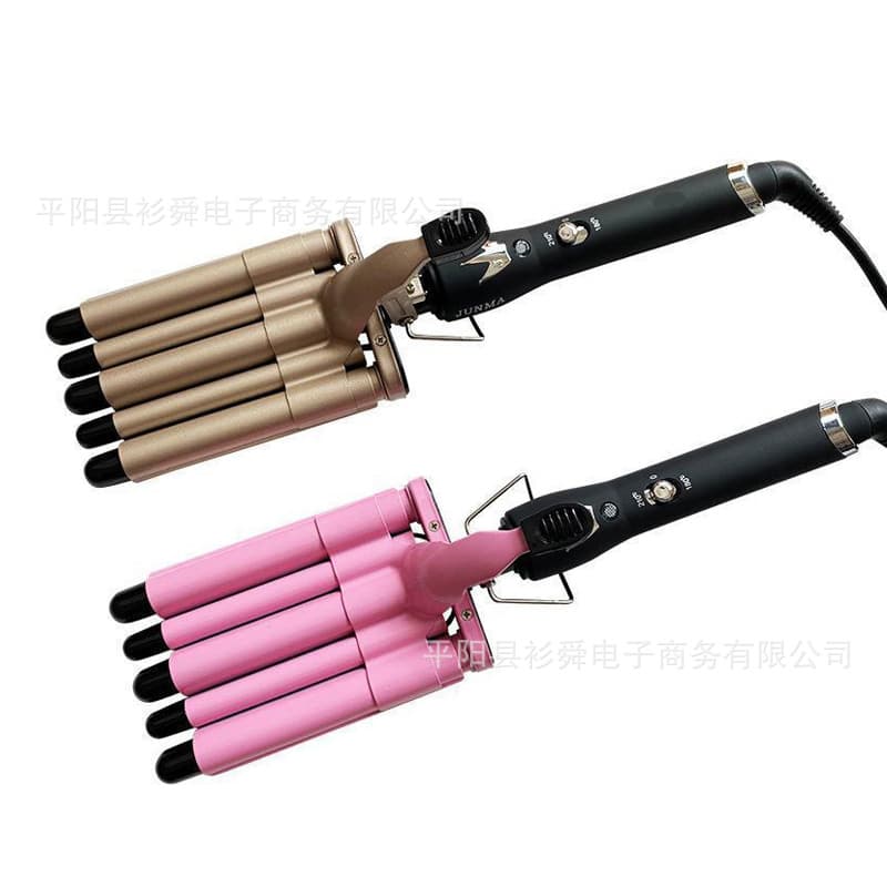 Cross-border five-tube curling iron, egg roll iron, five-tube curling iron, fully automatic curling iron, large curls, big waves for lazy people
