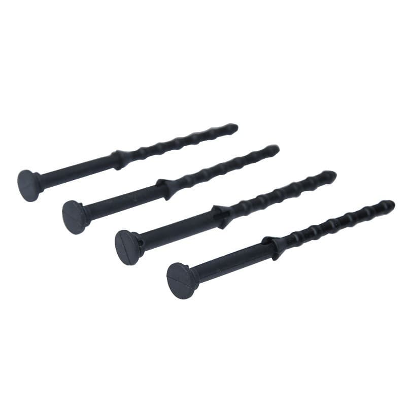 Computer case fan shock-absorbing rubber nails rivet radiator shock-proof silicone long strip glue-free nails hand-pulled soft rubber