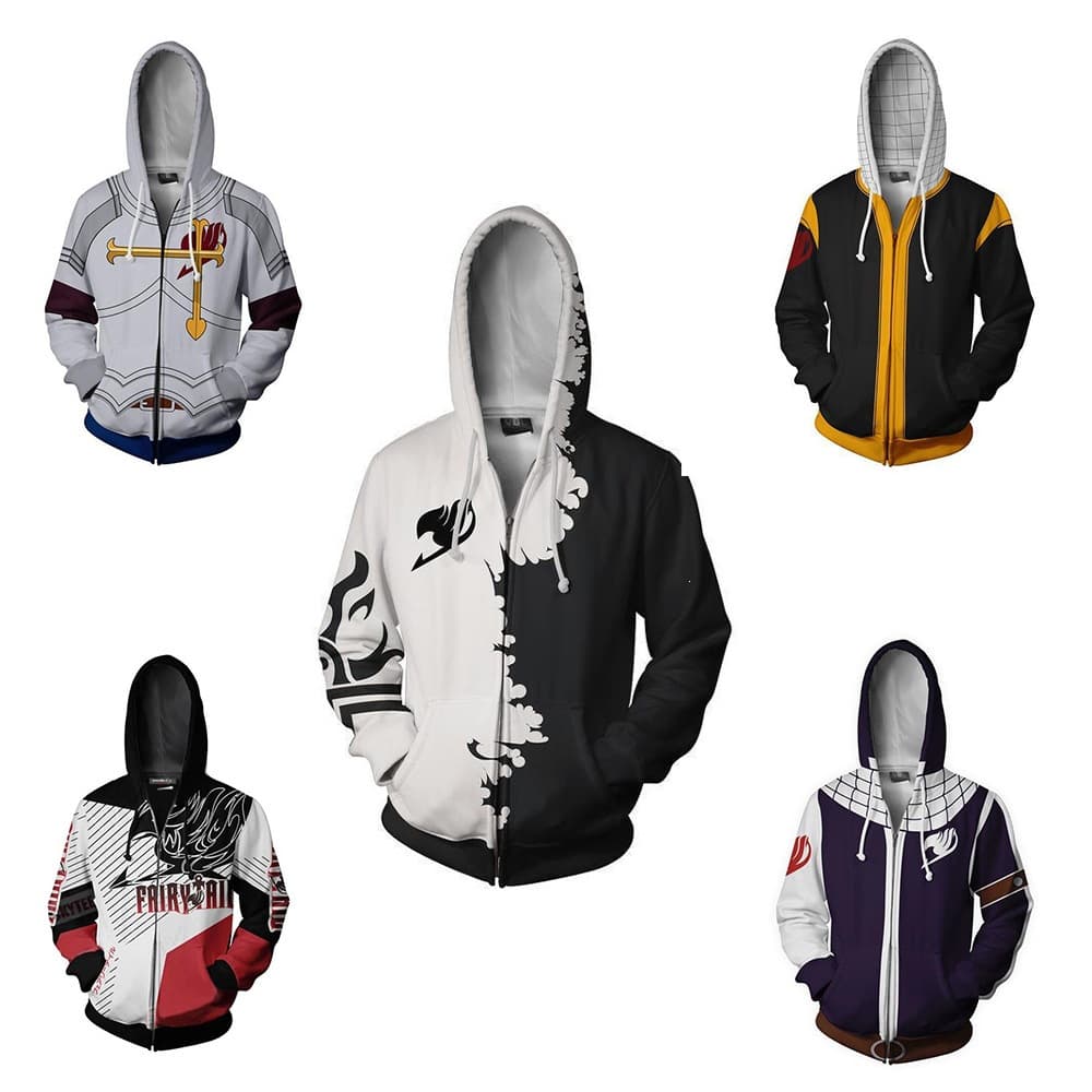 New YJDWB sweatshirt for teenagers and adults 3D digital printing cardigan hoodie cosplay anime jacket