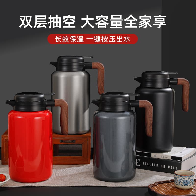 316 Stainless Steel Vacuum Flask Business Gift New Model Streamlined Full Steel Flask Wholesale