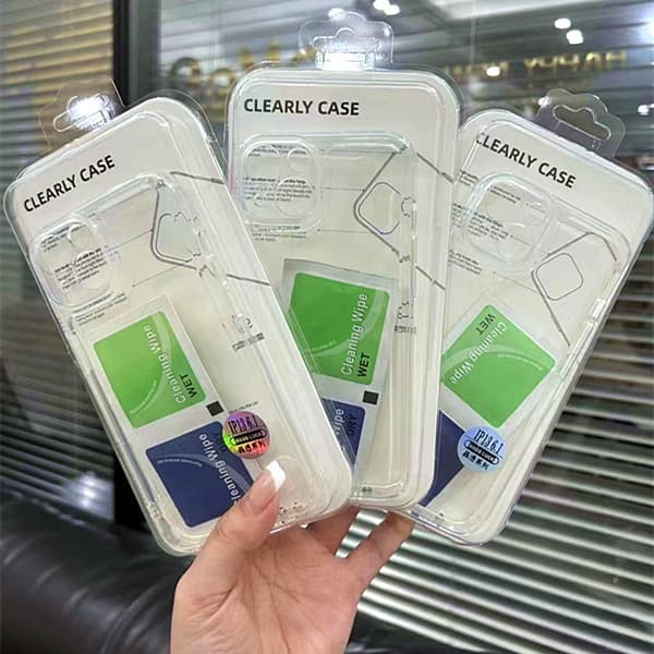 Crystal Clear Case for iPhone 17, iPhone 16 Transparent Antibacterial, iPhone 15 Anti-Fall Eye-Protective X Simple Soft Protective Cover