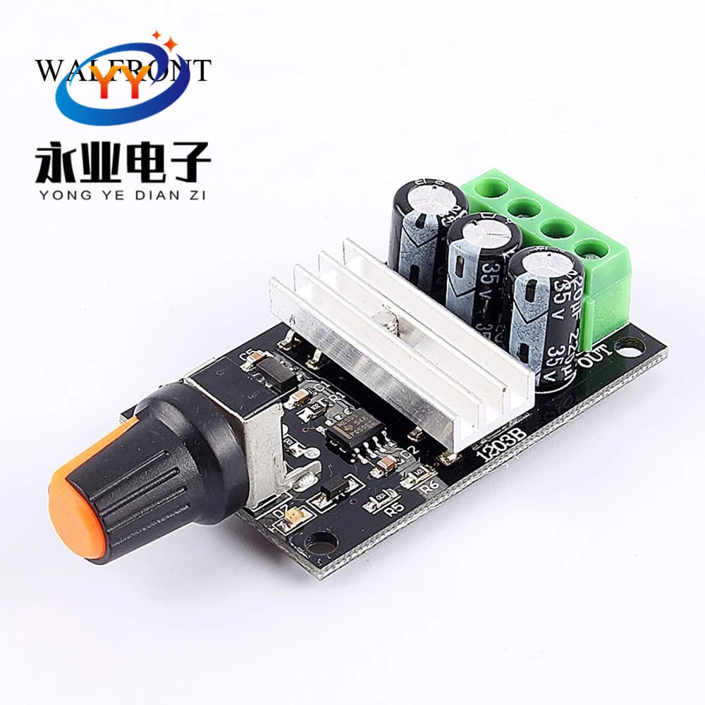 2014 New PWM DC Motor Speed Controller 6V12V24V28V 3A Speed Control Switch