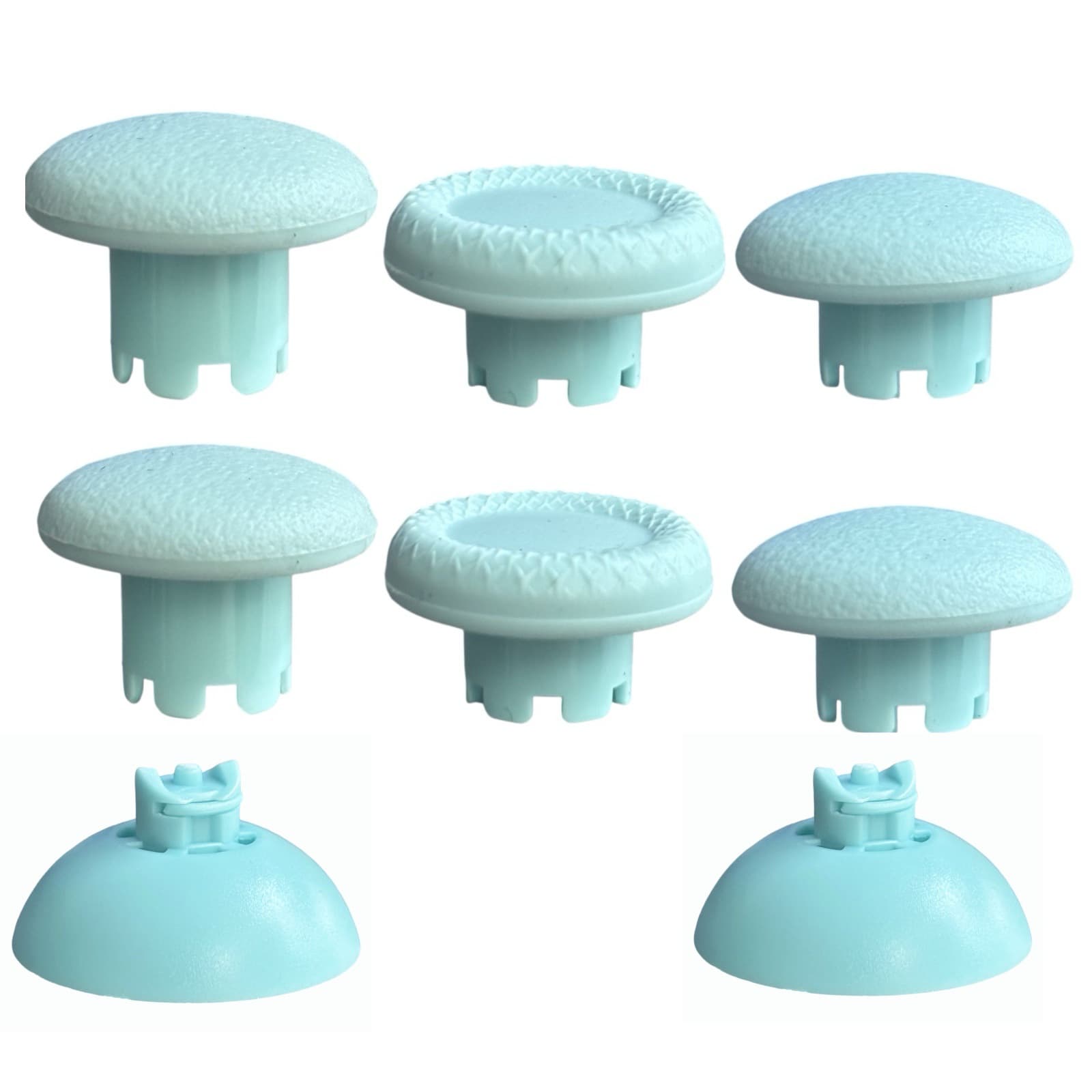 PS5/PS5 EDGE Elite Controller Thumb Stick Grips Accessories, PS4 Replaceable Thumb Stick Cap Mushroom Head Set Buttons