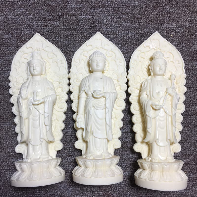Ivory Nut Carved Lady Mazu Guan Gong Warrior Monk Guanyin Bodhisattva Chinese Chess Five Blessings Ornament Manufacturer