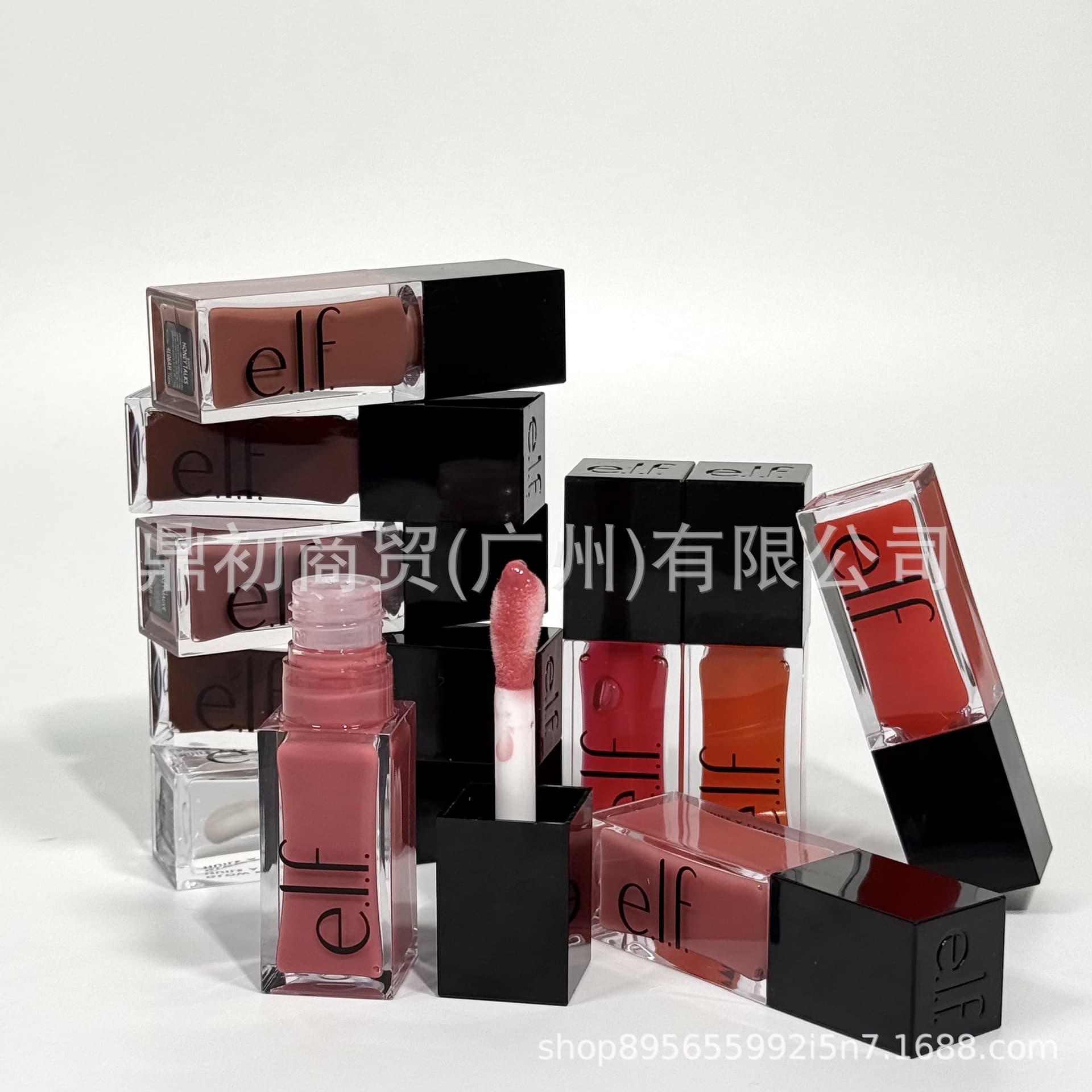Cross-border spot elf new product GlowReviver lip glaze, lip oil, moisturizing, moisturizing, glossy lips, diluting lip lines