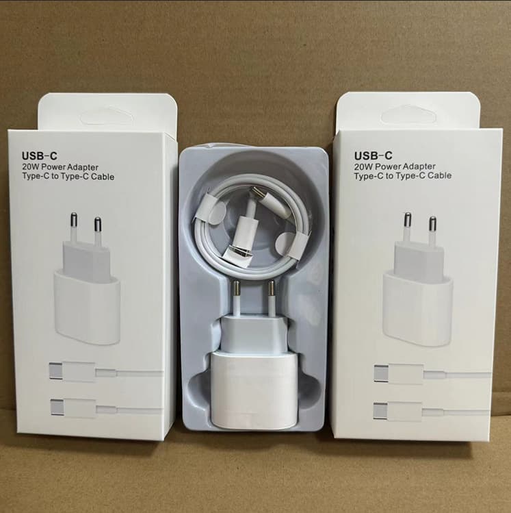 PD20W USB-C Phone Charger US Plug PD Protocol Compatible with iPhone 12 20W Fast Charger