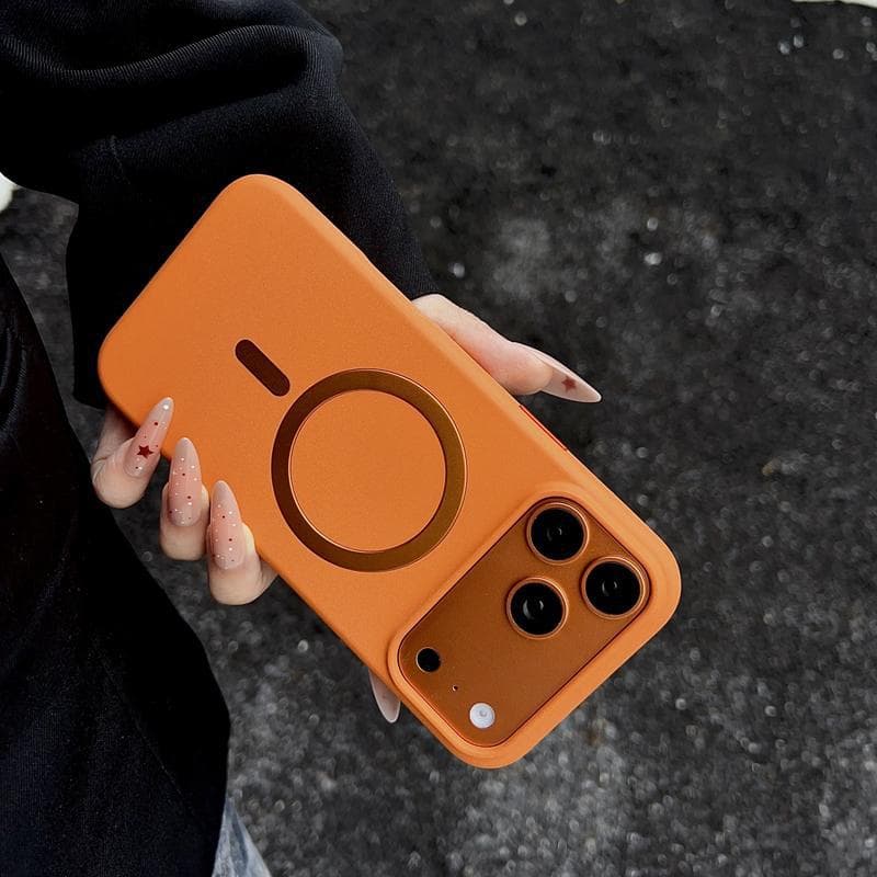 Compatible with Apple 17 Pro Max Phone Case New iPhone 17 Premium Magnetic Charging Drop-Resistant Protective Cover for Women