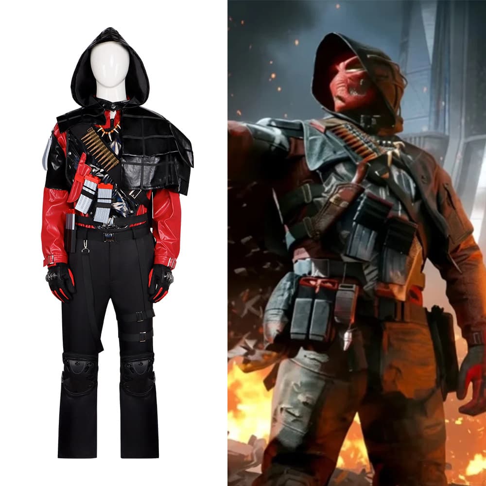 Delta Force Cosplay Costume: Hafk Operator Claire, Asara Leader Saeed Cosplay Outfit