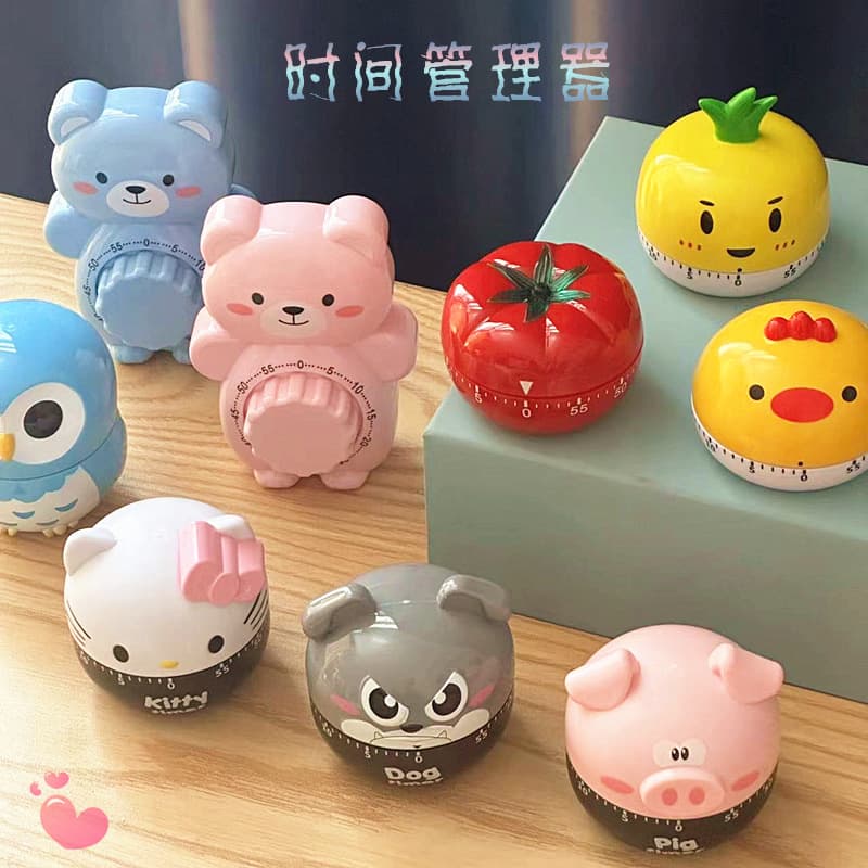 Timer Reminder Student Homework Time Management Alarm Clock Children's Learning Kitchen Timer Tomato Clock