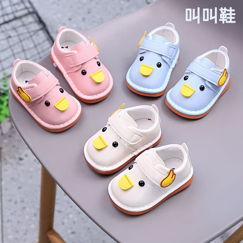 Squeaky Shoes Soft Sole Baby Walking Shoes for Boys Non-Slip 0-1 Year Old Toddler Shoes for Girls Winter