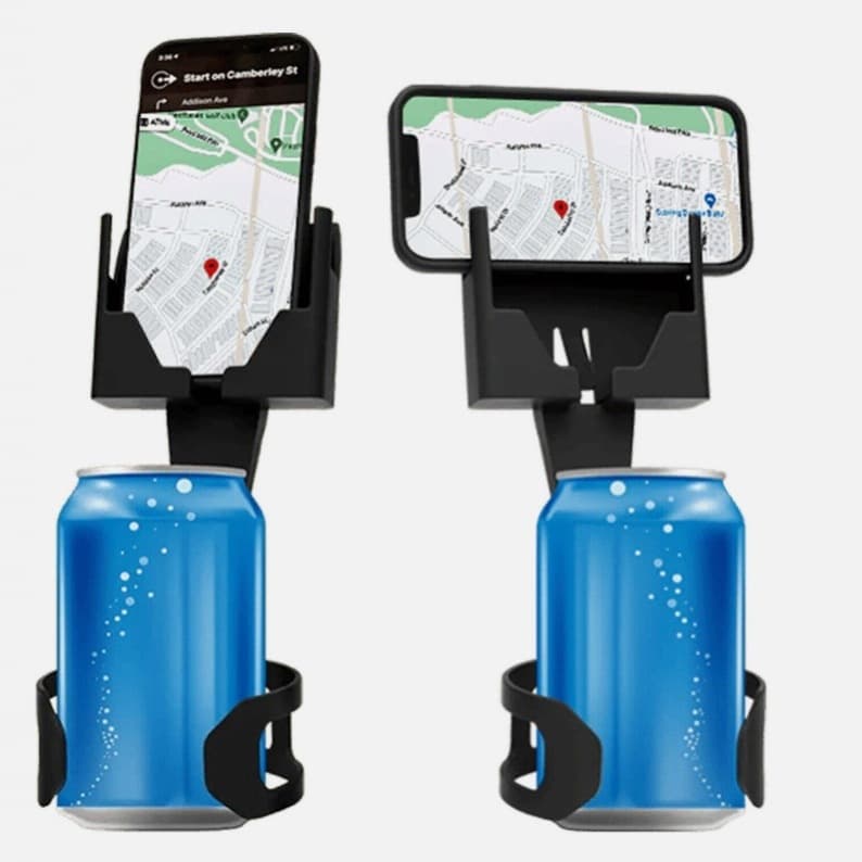 Cross-border new product Car Phone holder lazy multi-functional car phone holder and cup holder water cup holder
