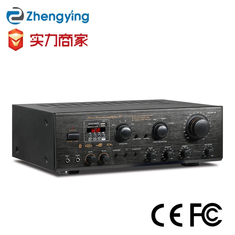 Home Amplifier High Power Professional Bass Bluetooth Amplifier KTV Stage Audio Amplifier HiFi Sound Quality