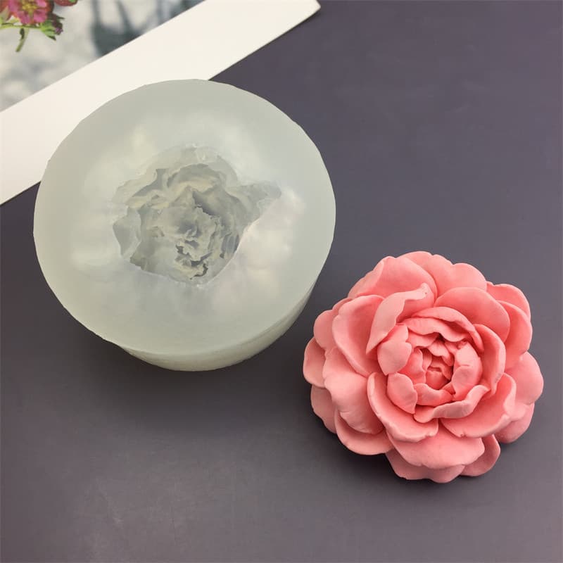 New Tiger Head Jasmine Candle Silicone Mold DIY Chocolate Fondant Flower Handmade Soap Aromatherapy Plaster Mold