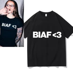 Cross-border EU Size 2026 Young Miko BIAF T-Shirt Funny Fans Tshirts