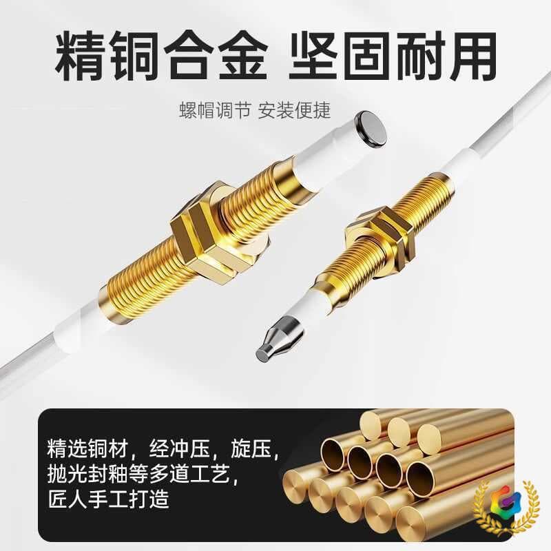✅ Universal Gas Stove Ignition Needle Lighter with Wire Sensing Copper Needle Complete Gas Accessories Adjustable Bottom Fixing