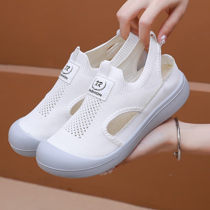 Women's Sandals 2025 Summer New Style Comfortable Versatile Casual Sandals Women's Shoes Soft Sole Non-Tiring Sandals Women