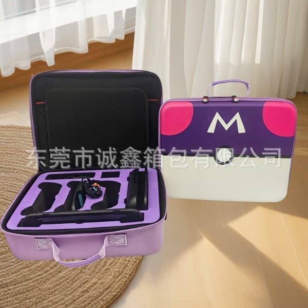 Switch 2 Carrying Case Compatible with Nintendo Switch NS2 Protective Case Large Capacity Full Set NS2 Game