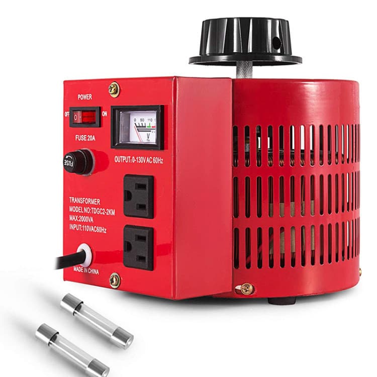 TDGC2-2KM/3KM Voltage Regulator 110/220V Single-Phase Adjustable Transformer 0-130/0-300V US/EU/UK Standards