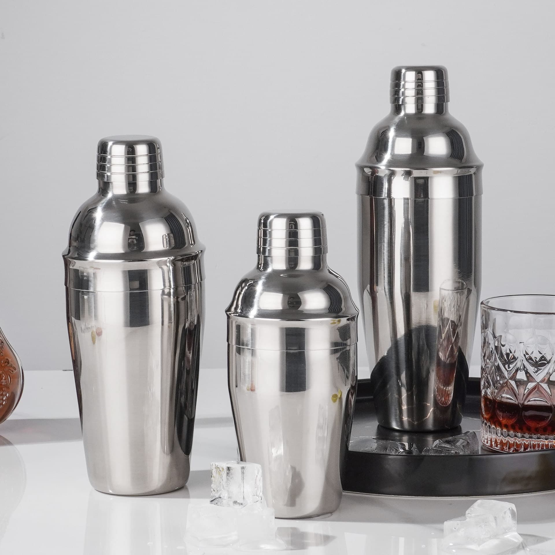 25-Year New Cross-Border Shaker Cup Bar Stainless Steel 750ml Large Capacity Cocktail Shaker