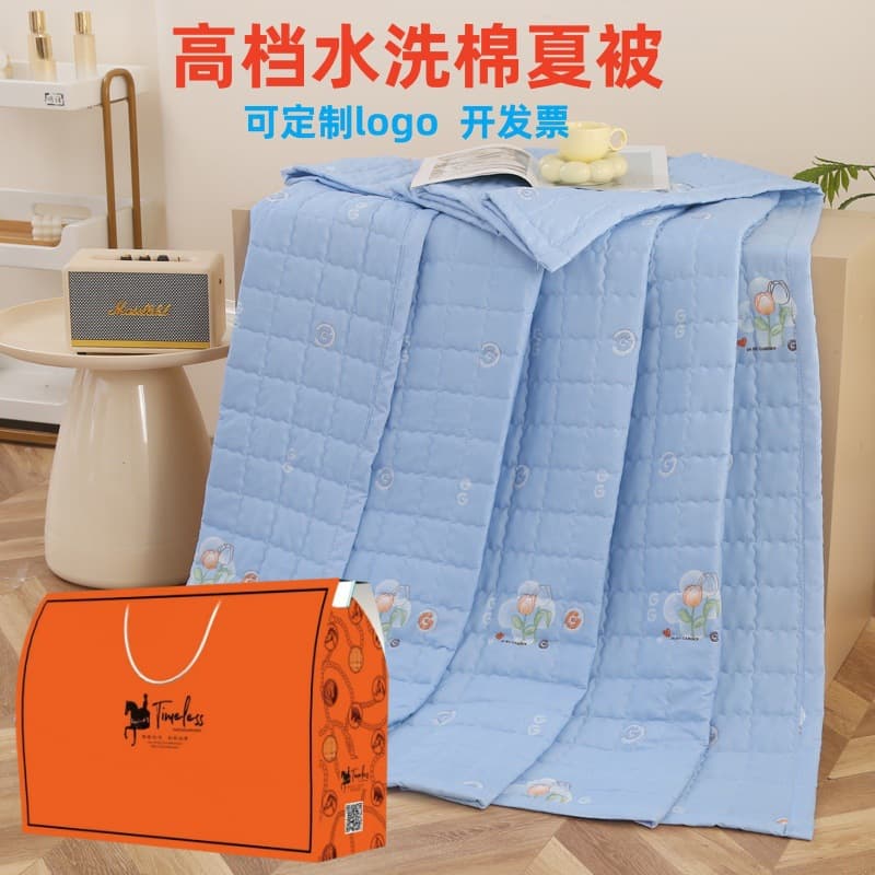 Summer Cool Quilt Air Conditioning Blanket Gift for Events Store Opening Anniversary Customer Gift Summer Quilt Core